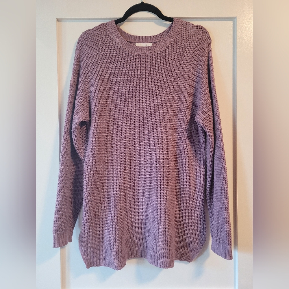 Kersh Lavender Crew Neck Sweater